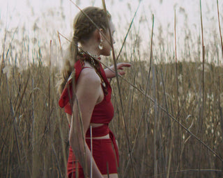 Geranium / Core High Bikini Bottom