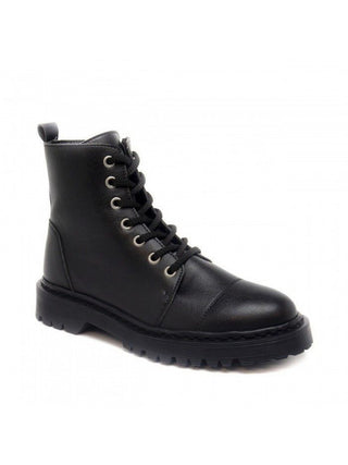 HARLEY - BLACK LACE-UP BOOT