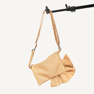 The Frill Bag • Petite Sand Beige