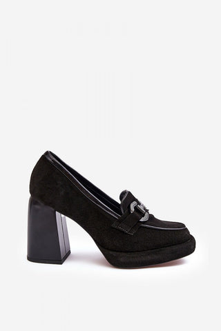 Block Heel Pumps | Spago Fashion