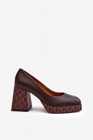 Block Heel Pumps | Spago Fashion