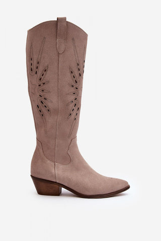 Open-Work Boots | Spago Fashion