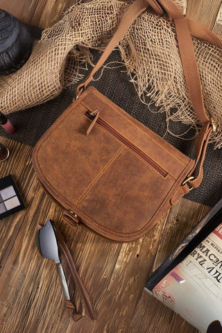 Natural Leather Bag | Spago Fashion