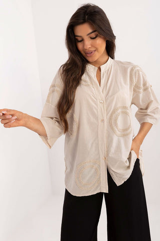 3/4 Sleeve Top | Spago Fashion