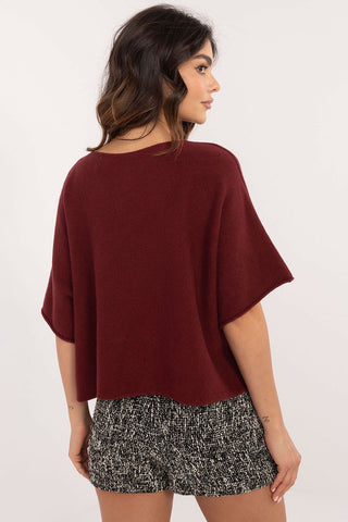 Short Sleeve Sweater | Spago Fashion