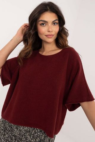 Short Sleeve Sweater | Spago Fashion