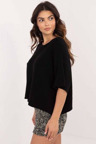 Short Sleeve Sweater | Spago Fashion