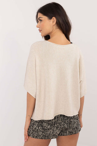 Short Sleeve Sweater | Spago Fashion