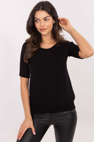 Short Sleeve Sweater | Spago Fashion