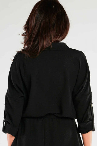 3/4 Sleeve Top | Spago Fashion