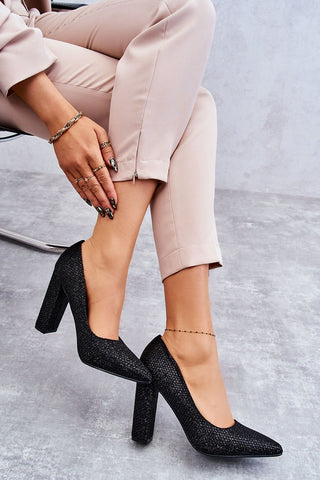 Block Heel Pumps | Spago Fashion