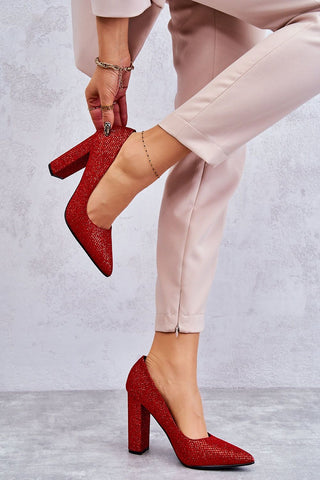 Block Heel Pumps | Spago Fashion