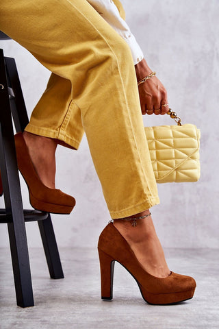 Block Heel Pumps | Spago Fashion