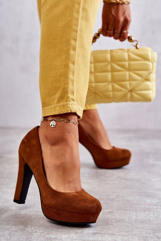 Block Heel Pumps | Spago Fashion