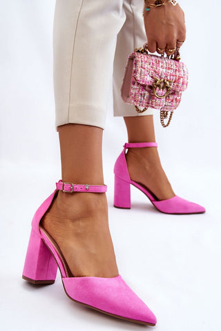 Block Heel Pumps | Spago Fashion