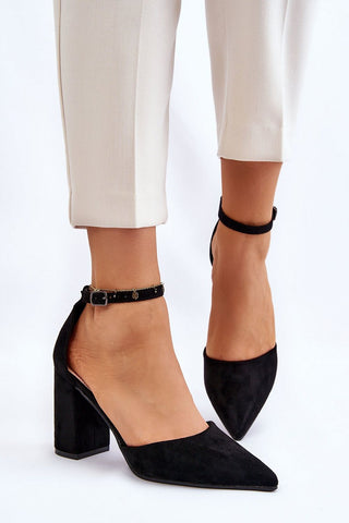 Block Heel Pumps | Spago Fashion