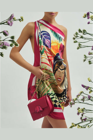 JESSENTIA_The Fuchsia Spring scarf_jennifer puzzo_1