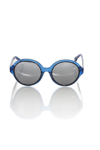 Frankie Morello Blue Acetate Sunglasses
