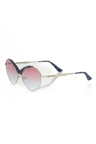 Frankie Morello Blue Metallic Fibre Sunglasses