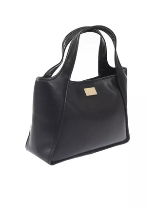 Baldinini Trend Black Polyuretane Handbag